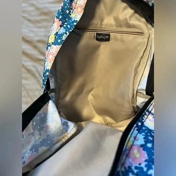 Kipling Challenger Medium Size Backpack Floral - Picture 5 of 5